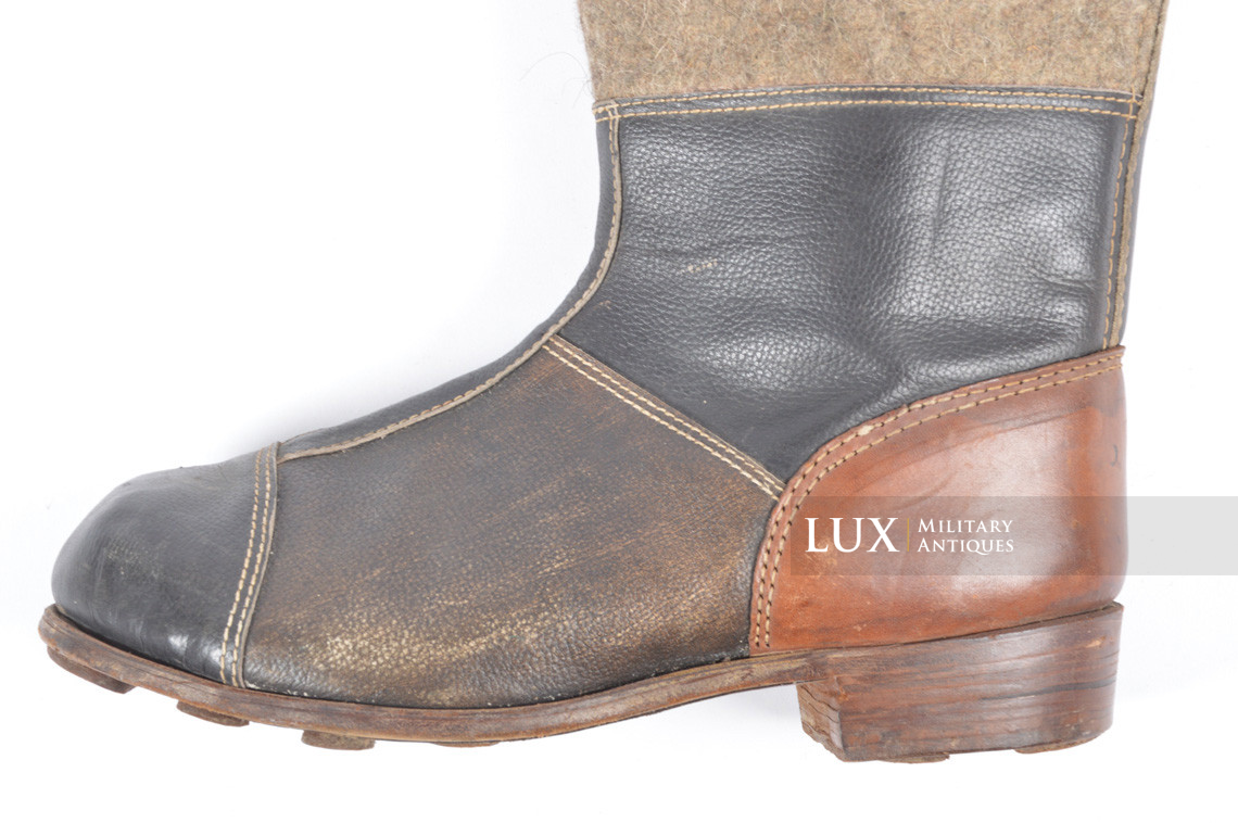 German late-war brown winter combat boots, « RBNr » - photo 25