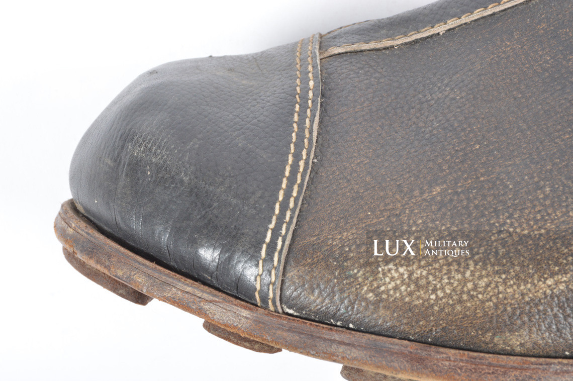 German late-war brown winter combat boots, « RBNr » - photo 27