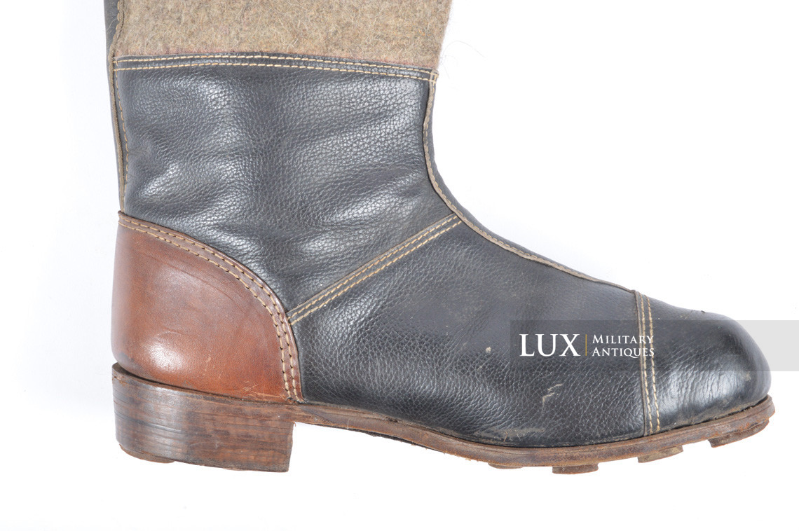 German late-war brown winter combat boots, « RBNr » - photo 30