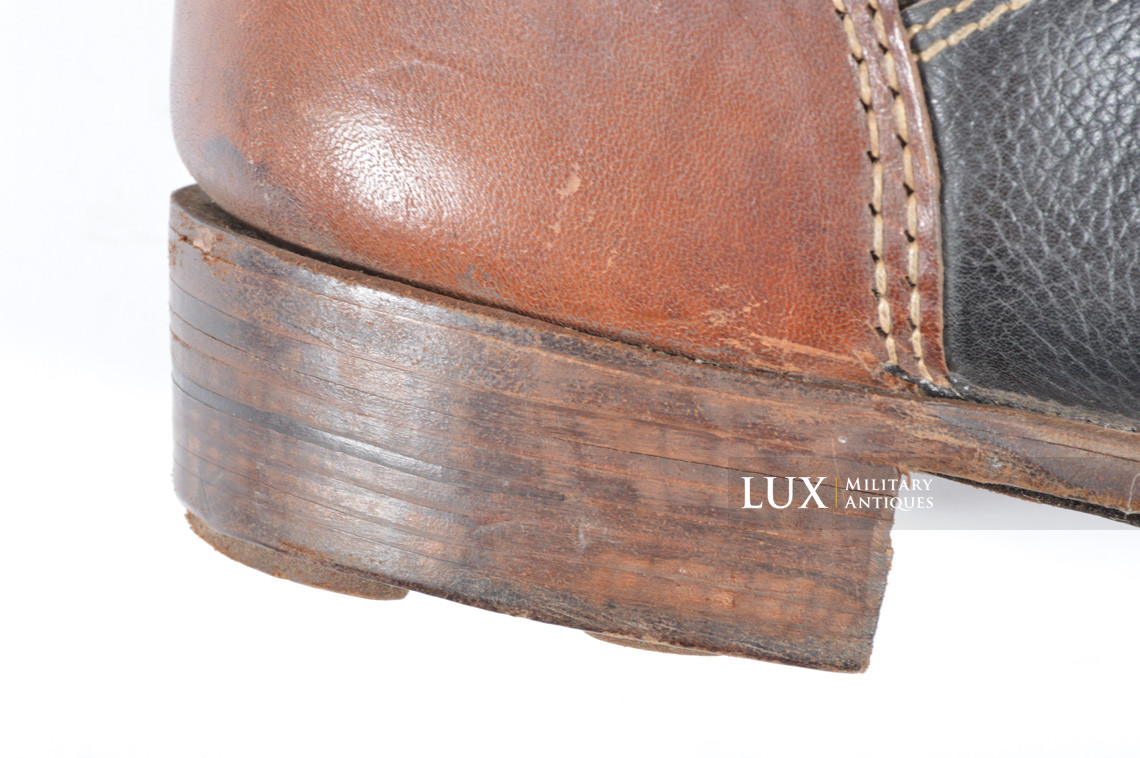 German late-war brown winter combat boots, « RBNr » - photo 31