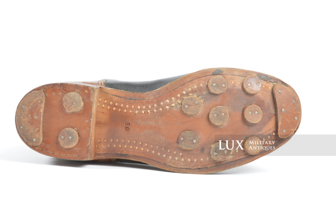 German late-war brown winter combat boots, « RBNr » - photo 33