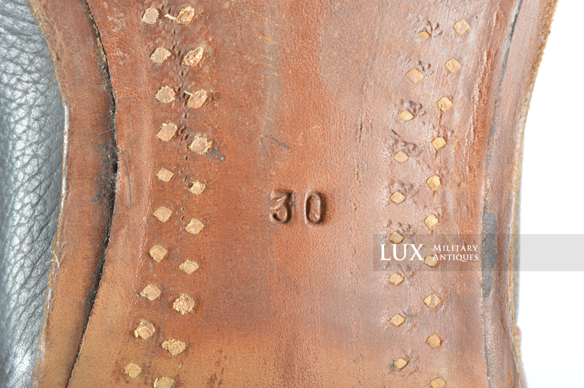 German late-war brown winter combat boots, « RBNr » - photo 34