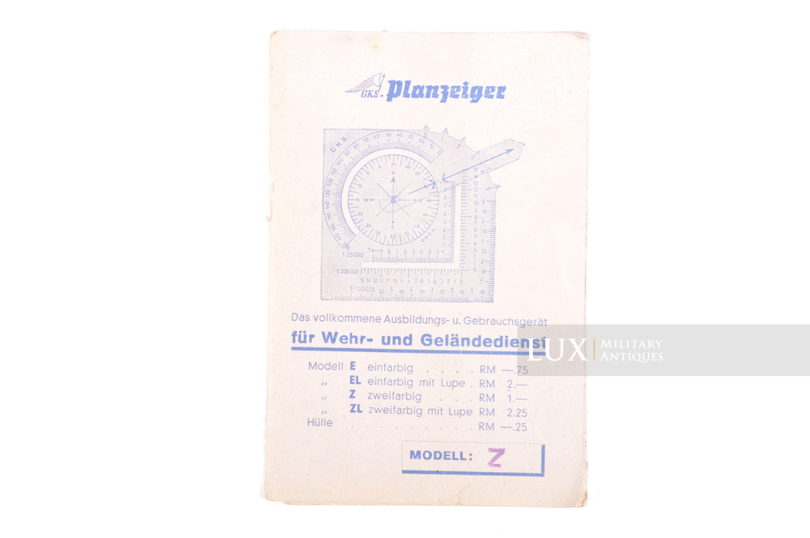 German maps reading instrument « GKS PLANZEIGER », model Z - photo 9