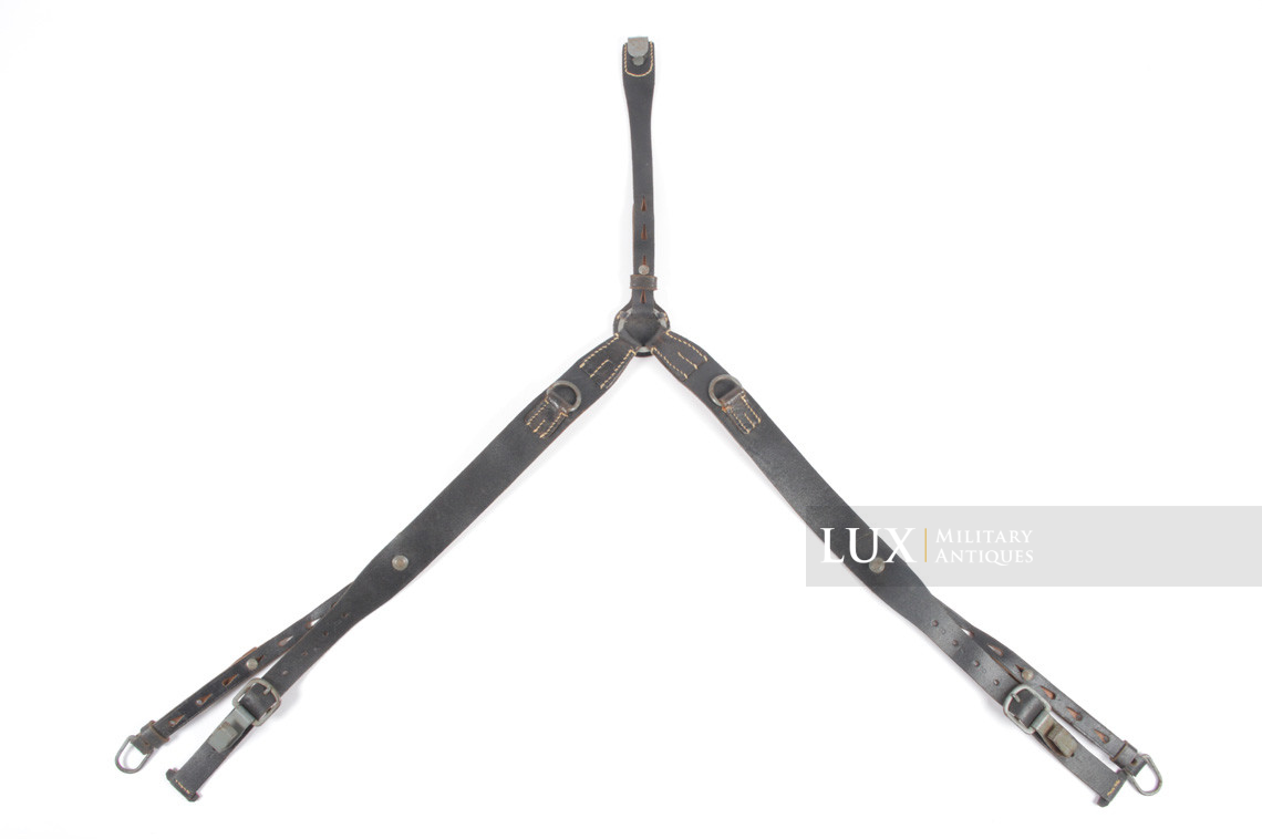 German early-war leather combat y-straps, « 1940 » - photo 4