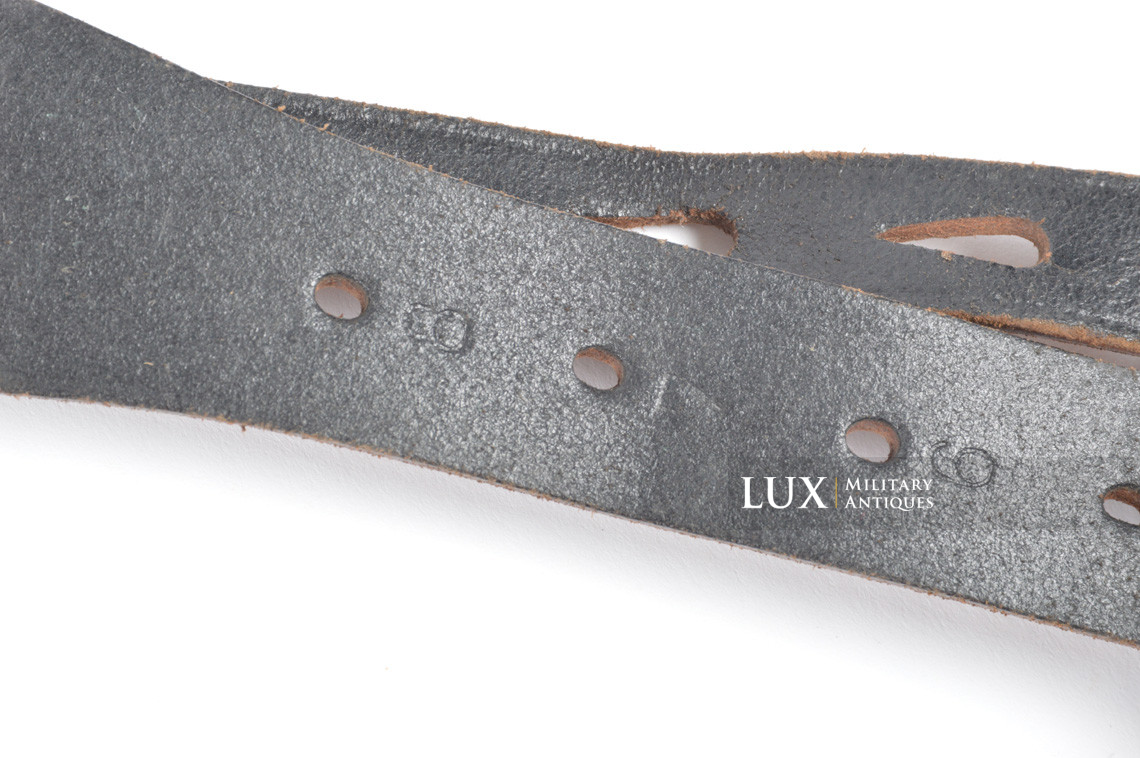 German early-war leather combat y-straps, « 1940 » - photo 14