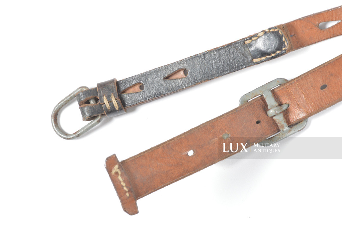 German early-war leather combat y-straps, « 1940 » - photo 17