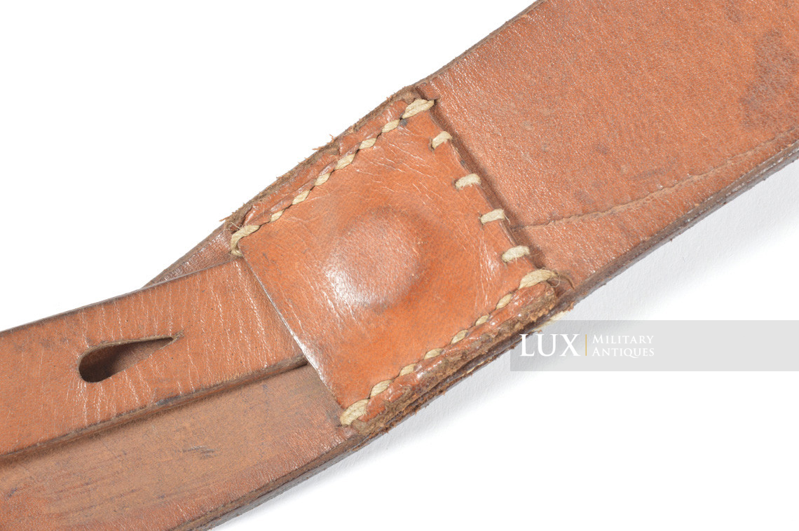 German early-war leather combat y-straps, « 1940 » - photo 18
