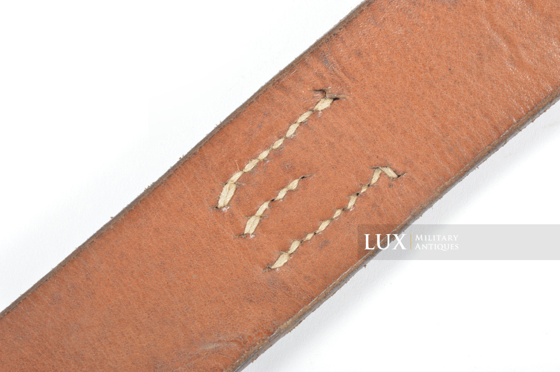 German early-war leather combat y-straps, « 1940 » - photo 19