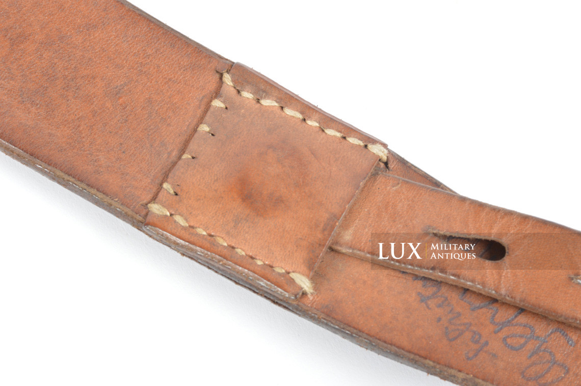 German early-war leather combat y-straps, « 1940 » - photo 20