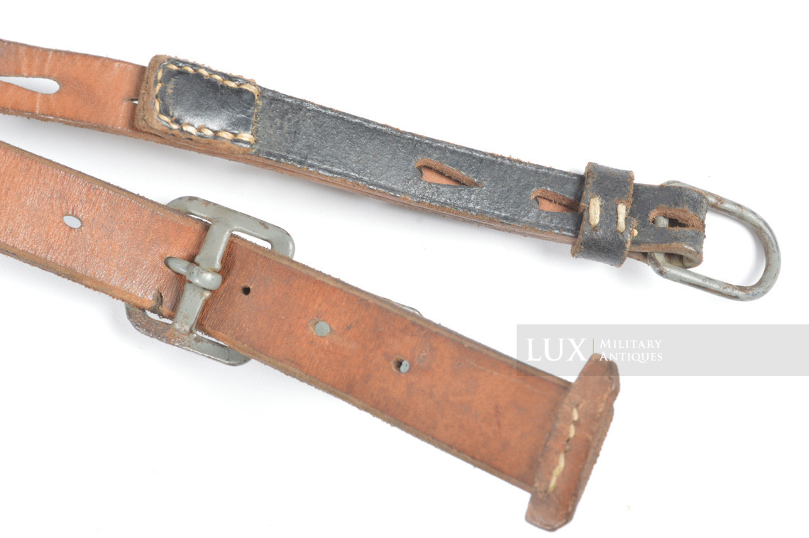 German early-war leather combat y-straps, « 1940 » - photo 21