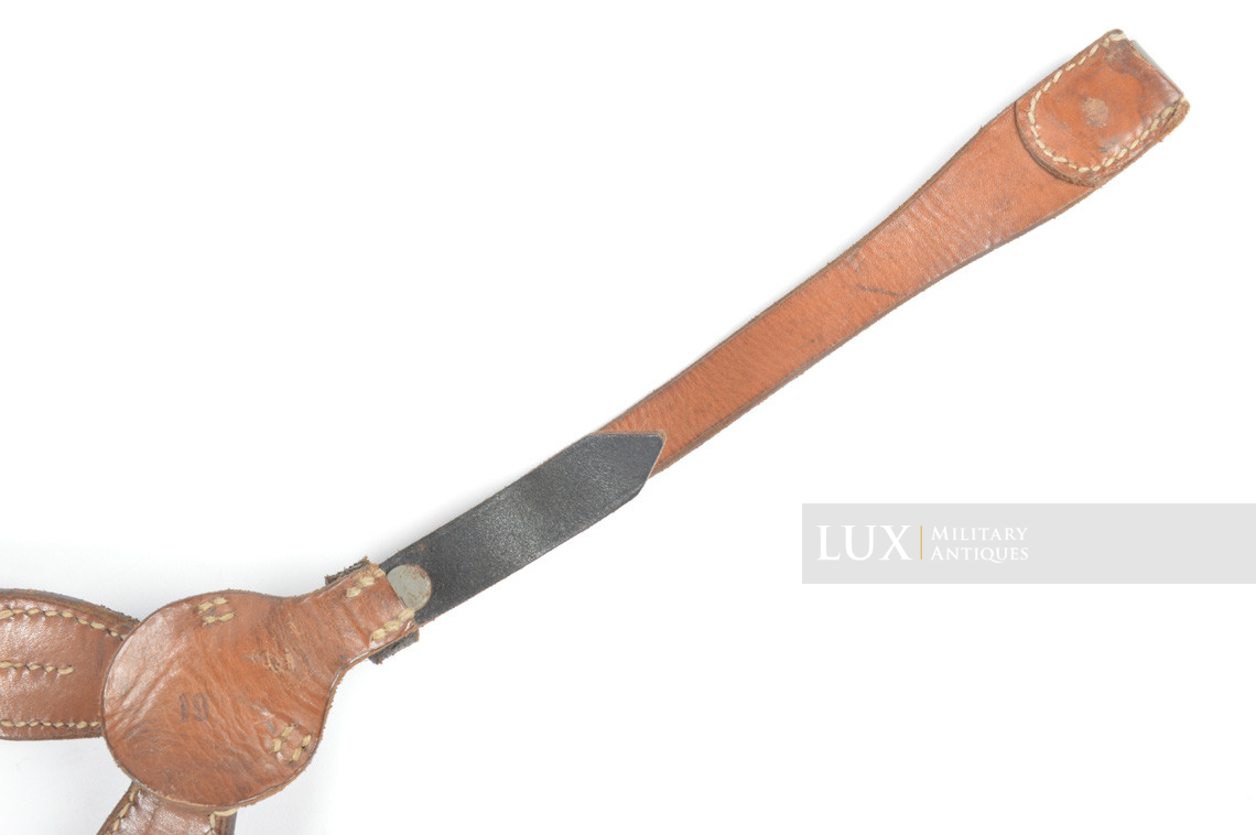 German early-war leather combat y-straps, « 1940 » - photo 23