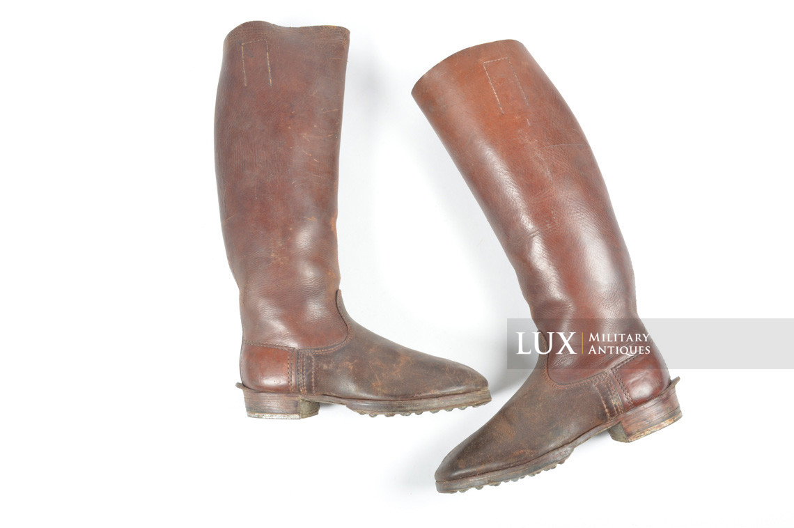 Late-war Heer/Waffen-SS issue riding boots - photo 4