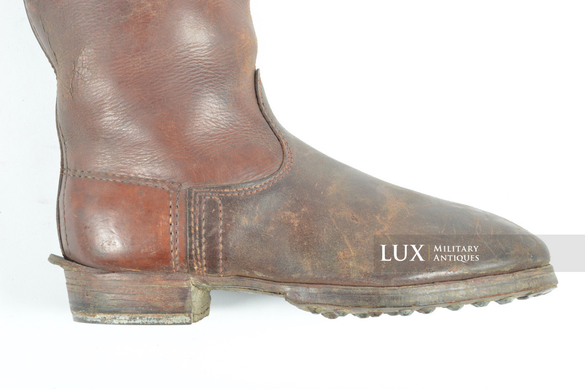 Late-war Heer/Waffen-SS issue riding boots - photo 11