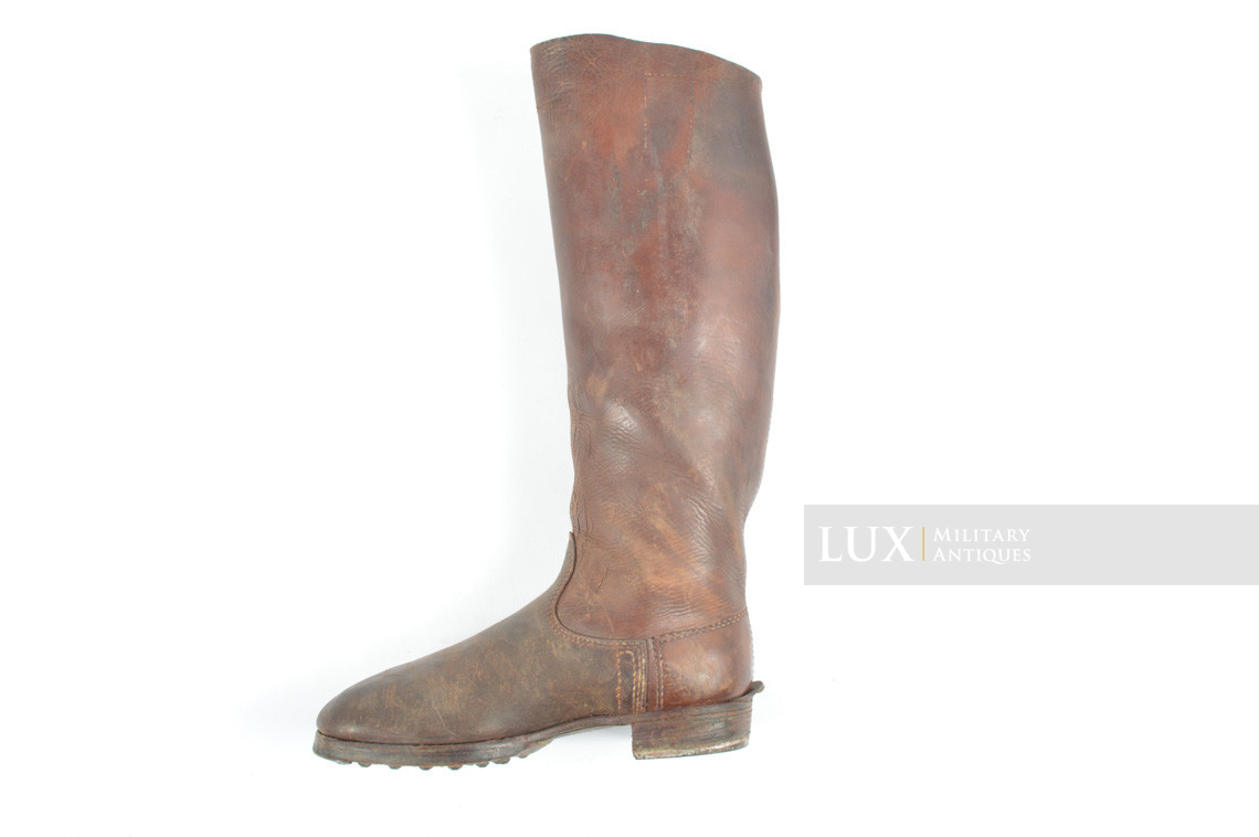 Late-war Heer/Waffen-SS issue riding boots - photo 14