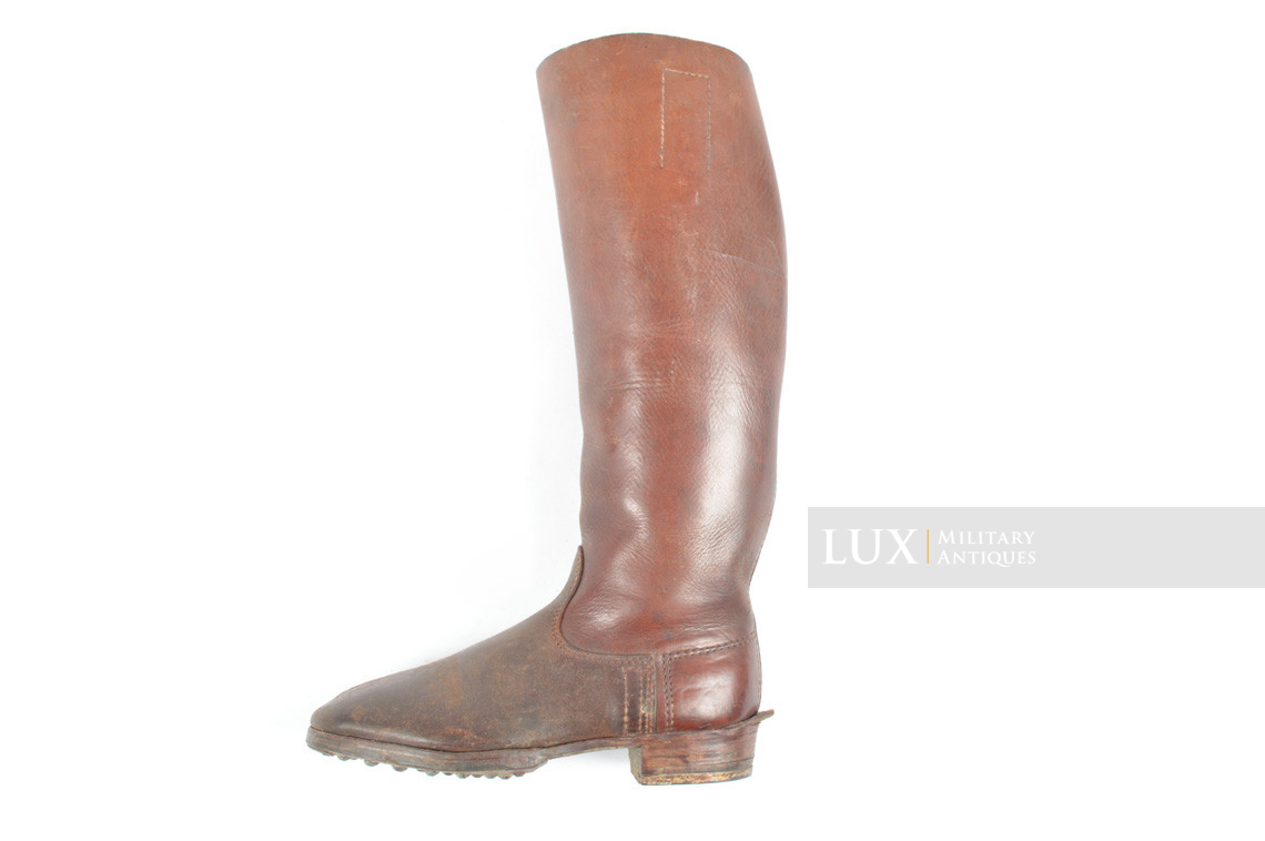 Late-war Heer/Waffen-SS issue riding boots - photo 25