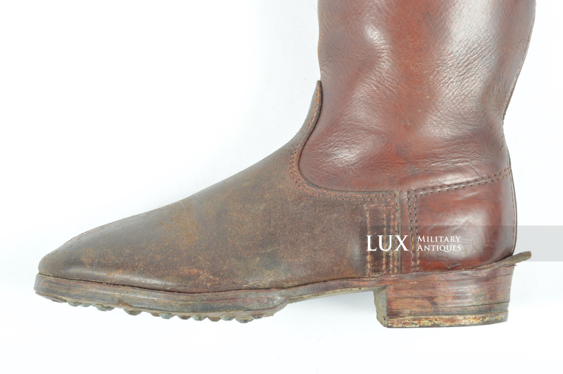 Late-war Heer/Waffen-SS issue riding boots - photo 27