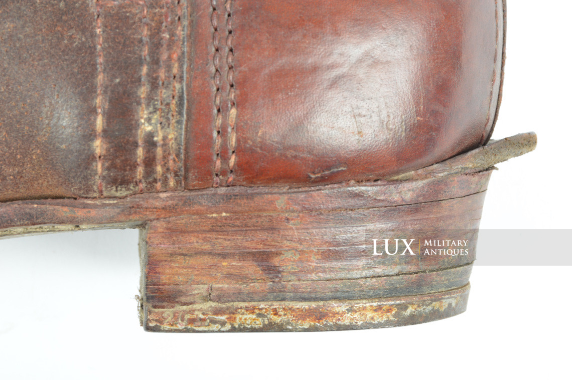 Late-war Heer/Waffen-SS issue riding boots - photo 28