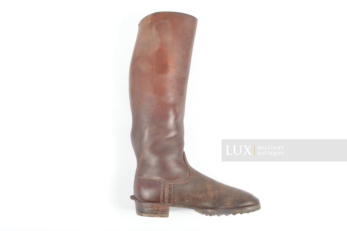 Late-war Heer/Waffen-SS issue riding boots - photo 30