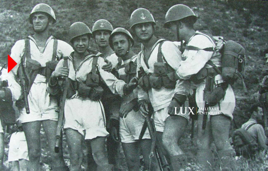 Rare paire de porte-chargeurs italien pour la Beretta MAB 38, « Royal Italian Navy Paratroopers / Marines » - photo 7