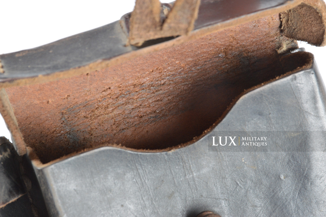 Rare G43 / K43 ammo pouch, woodwork find, « epf 1944 » - photo 16