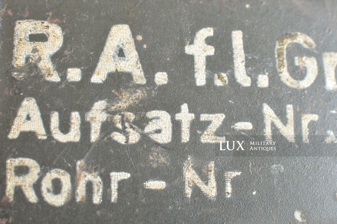 German light mortar sight case, « R.A.f.l.Gr.W.(38) » - photo 8