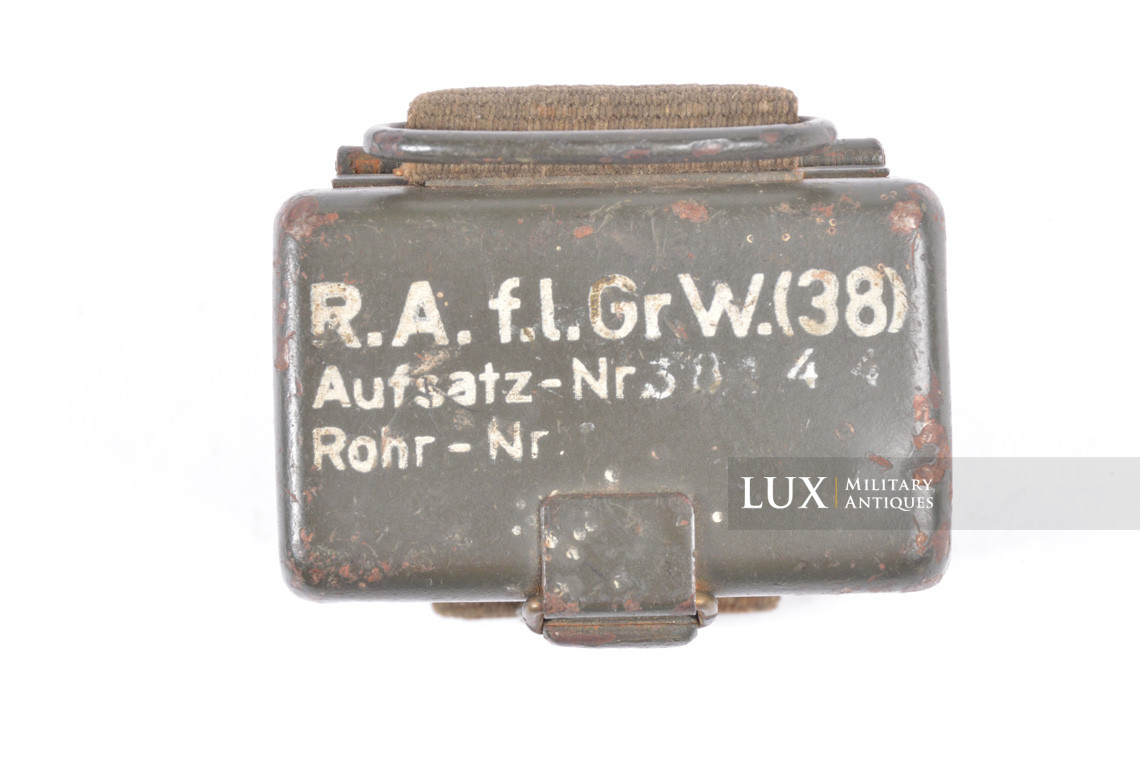 German light mortar sight case, « R.A.f.l.Gr.W.(38) » - photo 7