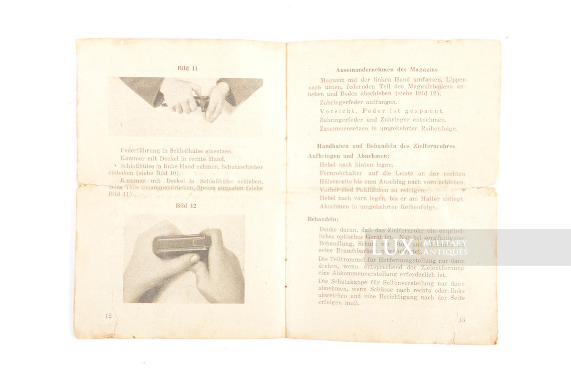 Manuel d’instruction du fusil semi-automatique allemand G43 / K43 - photo 13