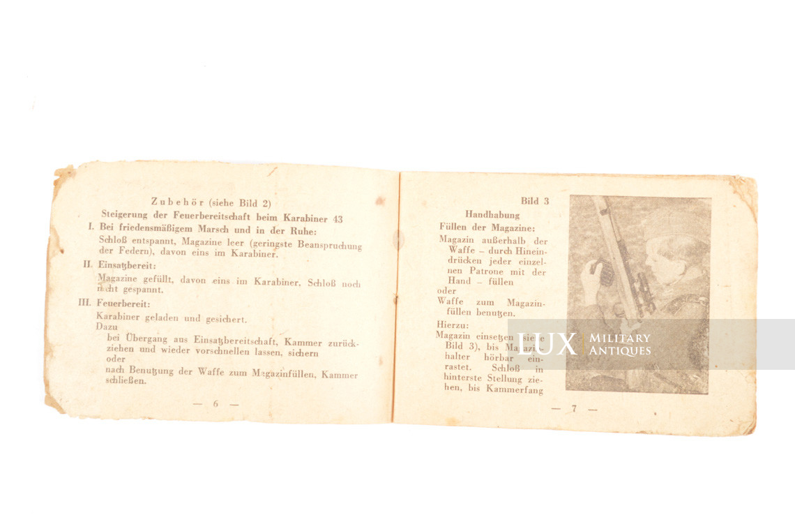 Manuel d’instruction du fusil semi-automatique allemand G43 / K43 - photo 10