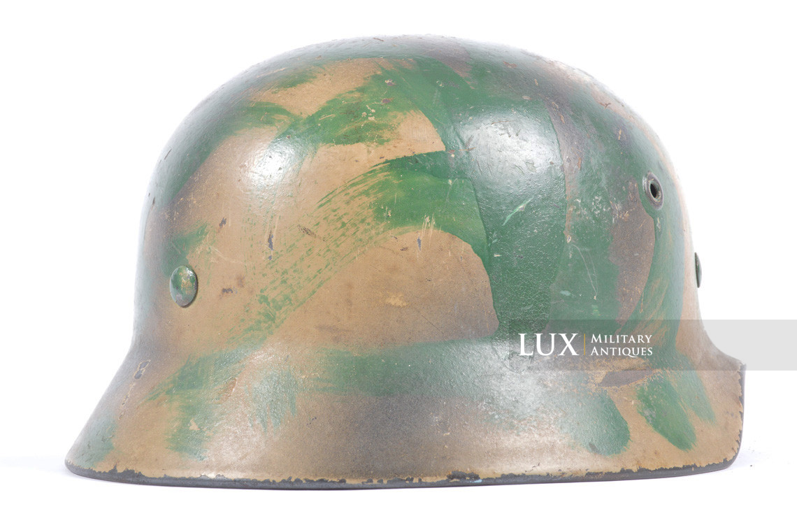 M40 Luftwaffe three-tone camouflage combat helmet, « unique » - photo 11