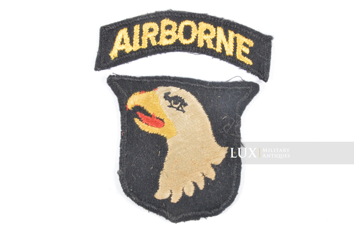 101st Airborne shoulder patch, « British Made » - photo 4