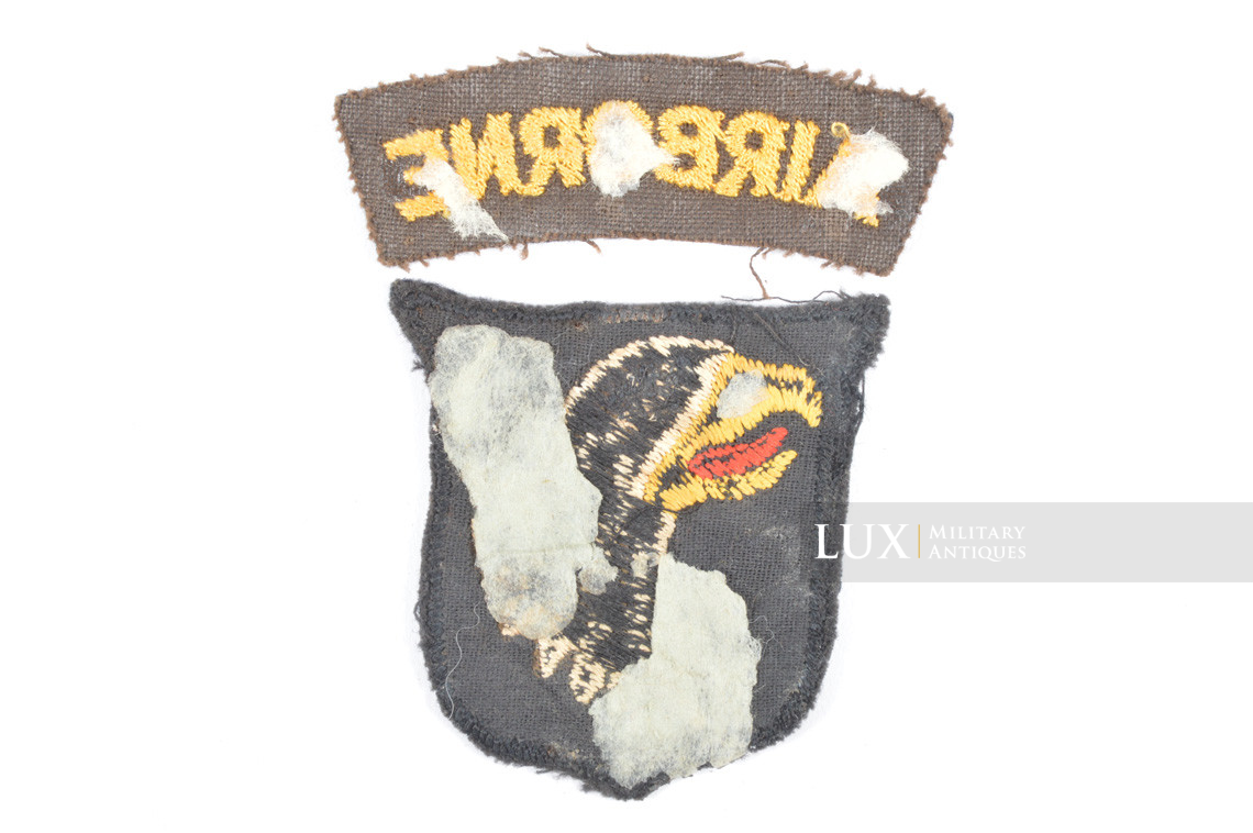 101st Airborne shoulder patch, « British Made » - photo 8