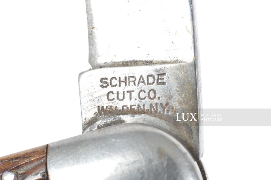 US airborne switchblade pocket knife M2, « SCHRADE CUT. CO. WALDEN , N.Y. » - photo 10
