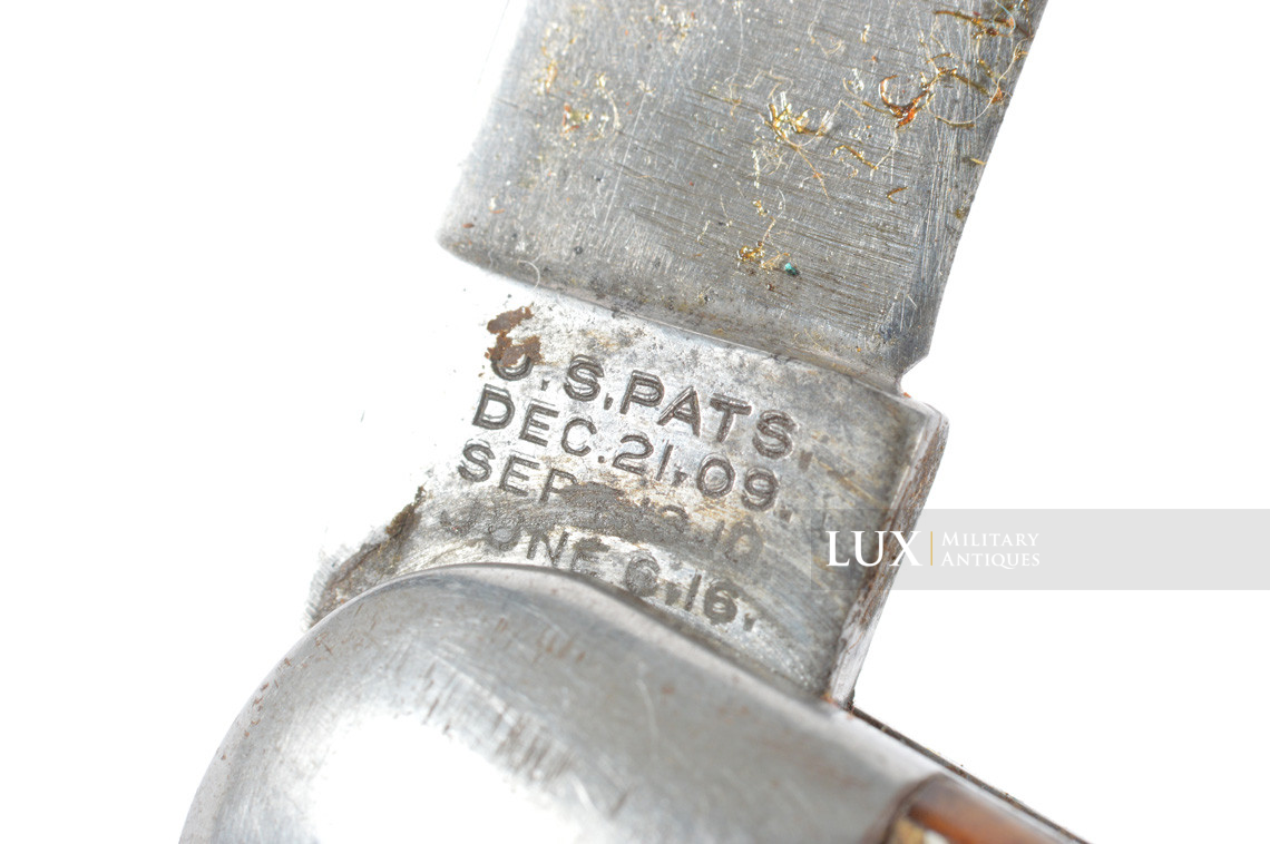 US airborne switchblade pocket knife M2, « SCHRADE CUT. CO. WALDEN , N.Y. » - photo 12