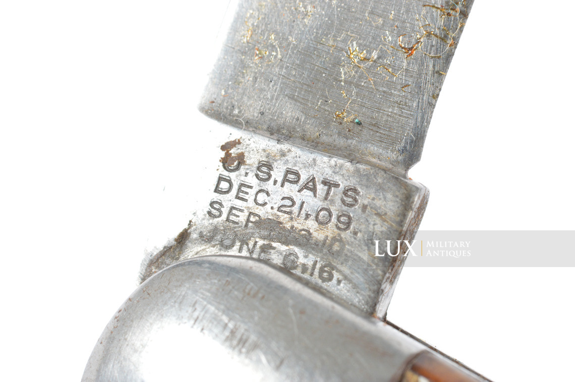 US airborne switchblade pocket knife M2, « SCHRADE CUT. CO. WALDEN , N.Y. » - photo 12
