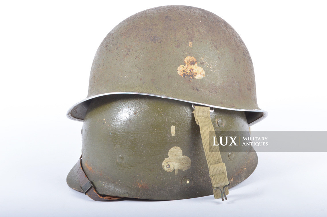 Casque USM1 101st AB, 327th Glider Infantry Regiment, « Headquarter » - photo 33