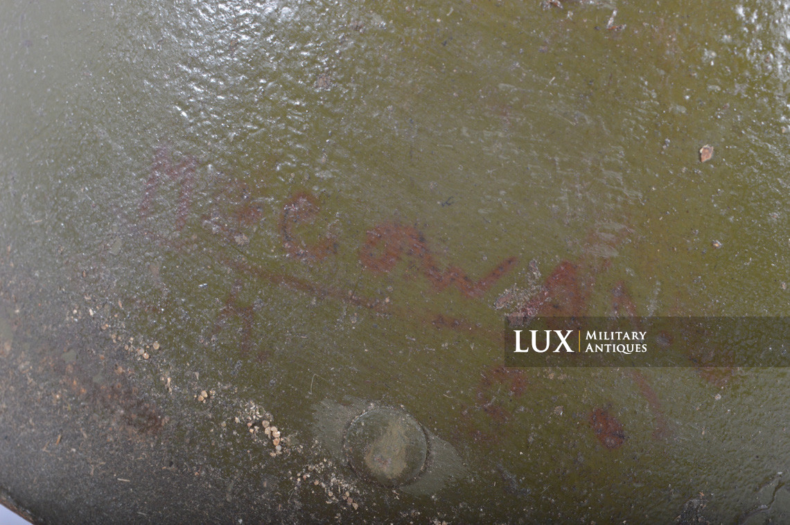 Casque USM1 101st AB, 327th Glider Infantry Regiment, « Headquarter » - photo 77