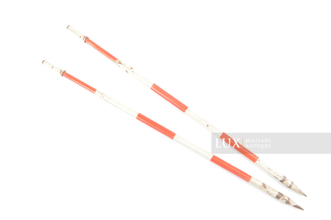 German mortar range locator stakes set and carrying pouch - photo 17