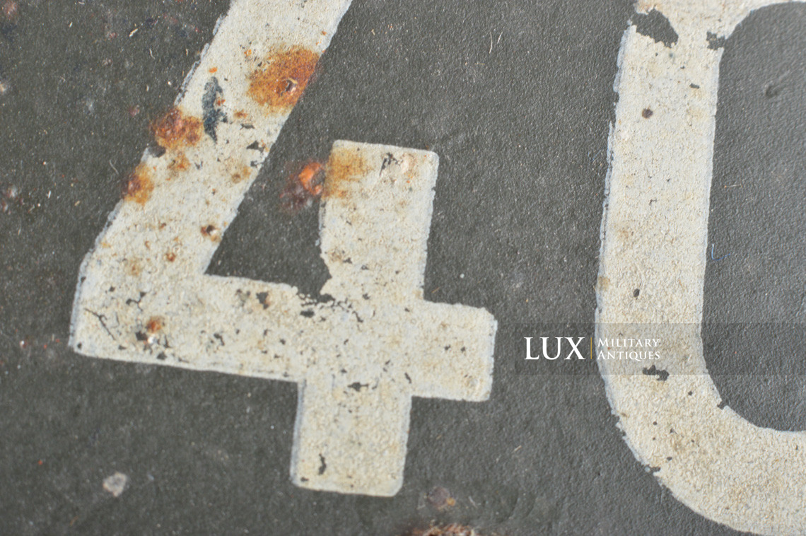 German MG34 optical sight carrier case, « M.G.Z.40 » - photo 10