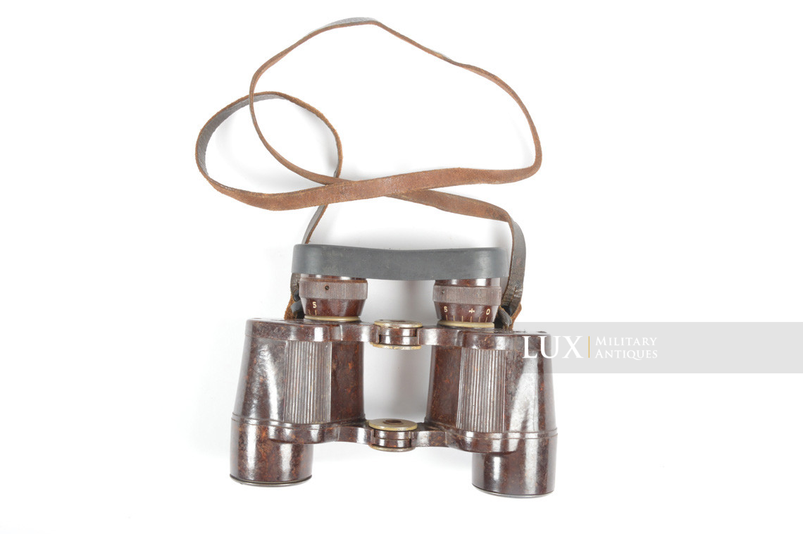 German bakelite 6x30 power issue field binoculars, « Dienstglas cxn » - photo 4