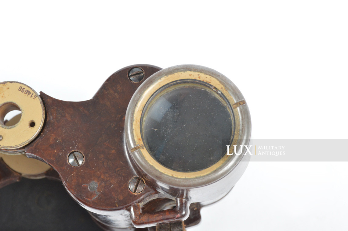 German bakelite 6x30 power issue field binoculars, « Dienstglas cxn » - photo 16