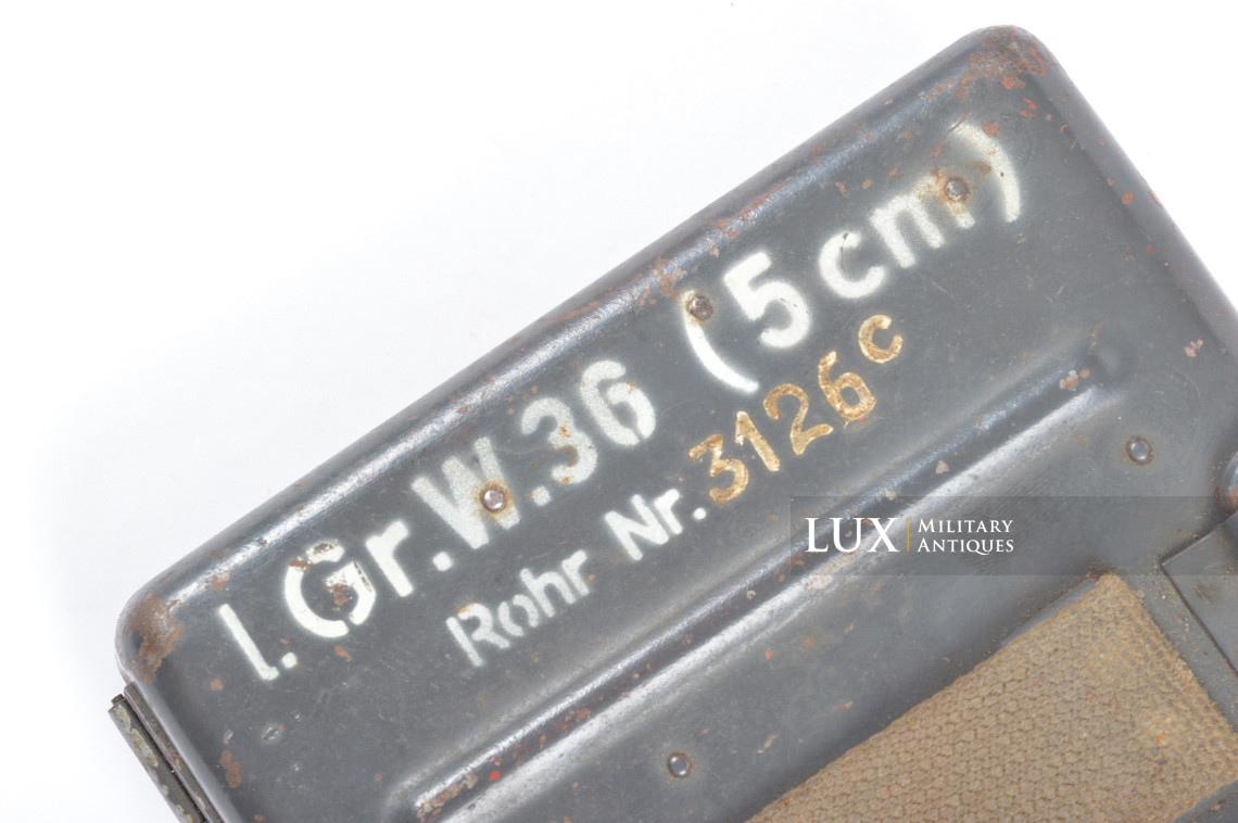 Boîte accessoires / outils du mortier allemand 5cm « l.Gr.W. 36 » - photo 7