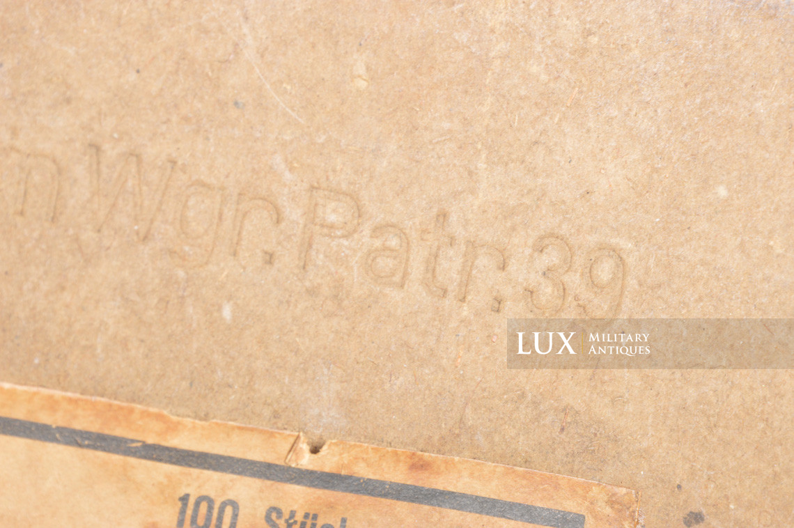 Boite pour 100 cartouches « 8 cm Mgr. Patronen 39 » - photo 11