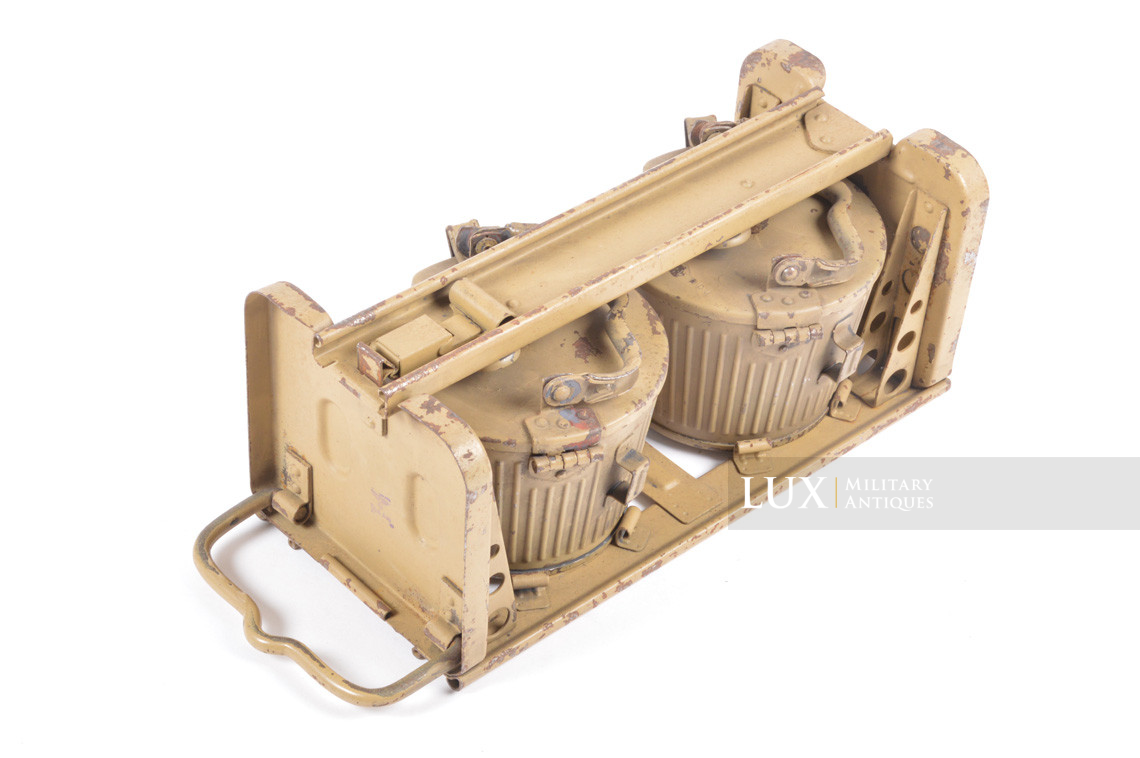 German tan MG drum carrier set, « wa 43 » - photo 4