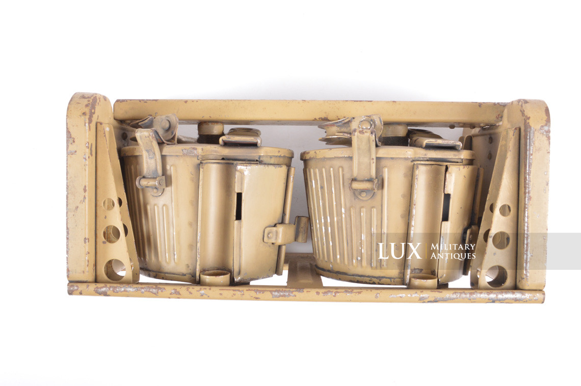 German tan MG drum carrier set, « wa 43 » - photo 7