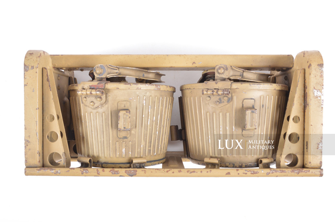 German tan MG drum carrier set, « wa 43 » - photo 9