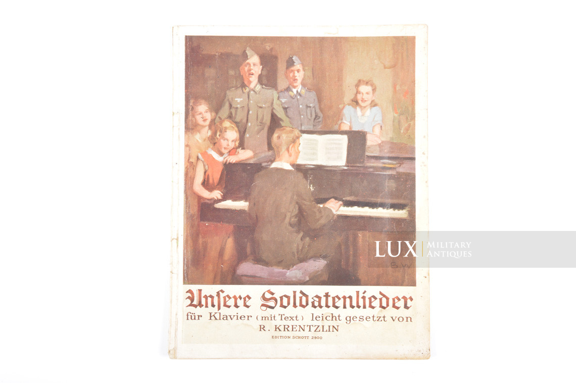 German Soldier's songs book, « Unsere Soldatenlieder » - photo 4