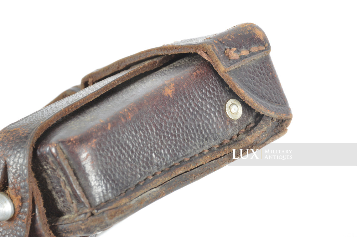 Pair of early war German Luftwaffe K98 ammunition pouches, « L.B.A.(S) » - photo 16