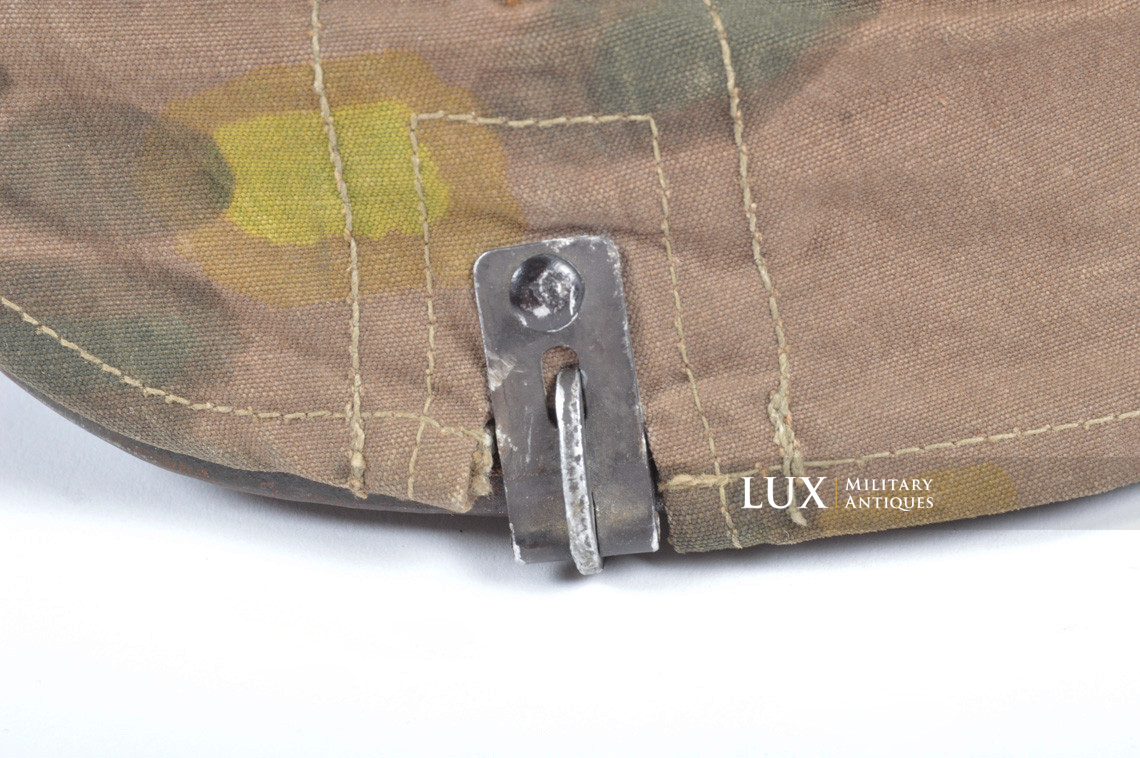 Rare first model Waffen-SS camouflage helmet cover, « lateral plane tree » - photo 21