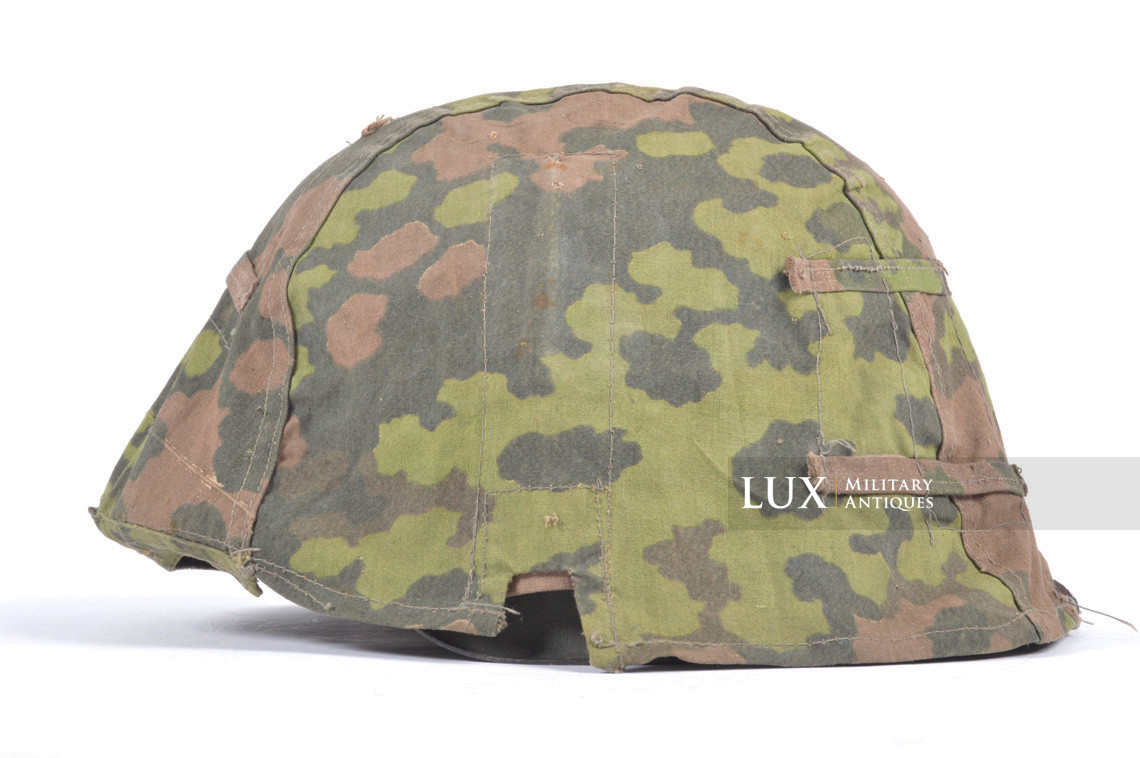 Couvre casque Waffen-SS fin de guerre, camouflage feuille de chêne - photo 10