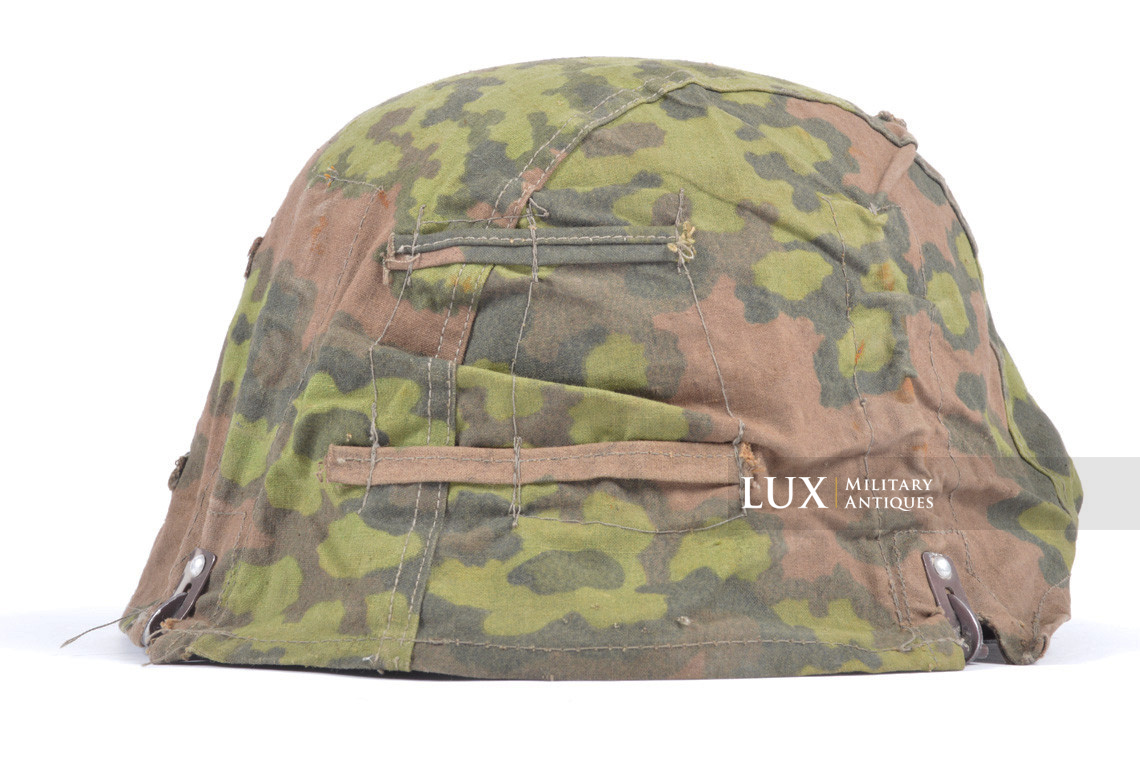 Couvre casque Waffen-SS fin de guerre, camouflage feuille de chêne - photo 13